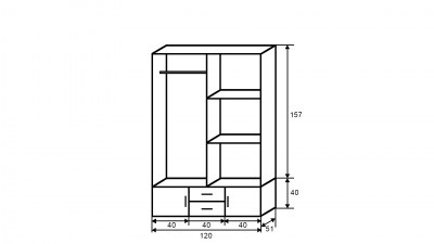 Kari 120cm sematikus ábra